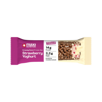 Maxi Nutrition Creamy Core Protein Bar Strawberry Yoghurt, 45g